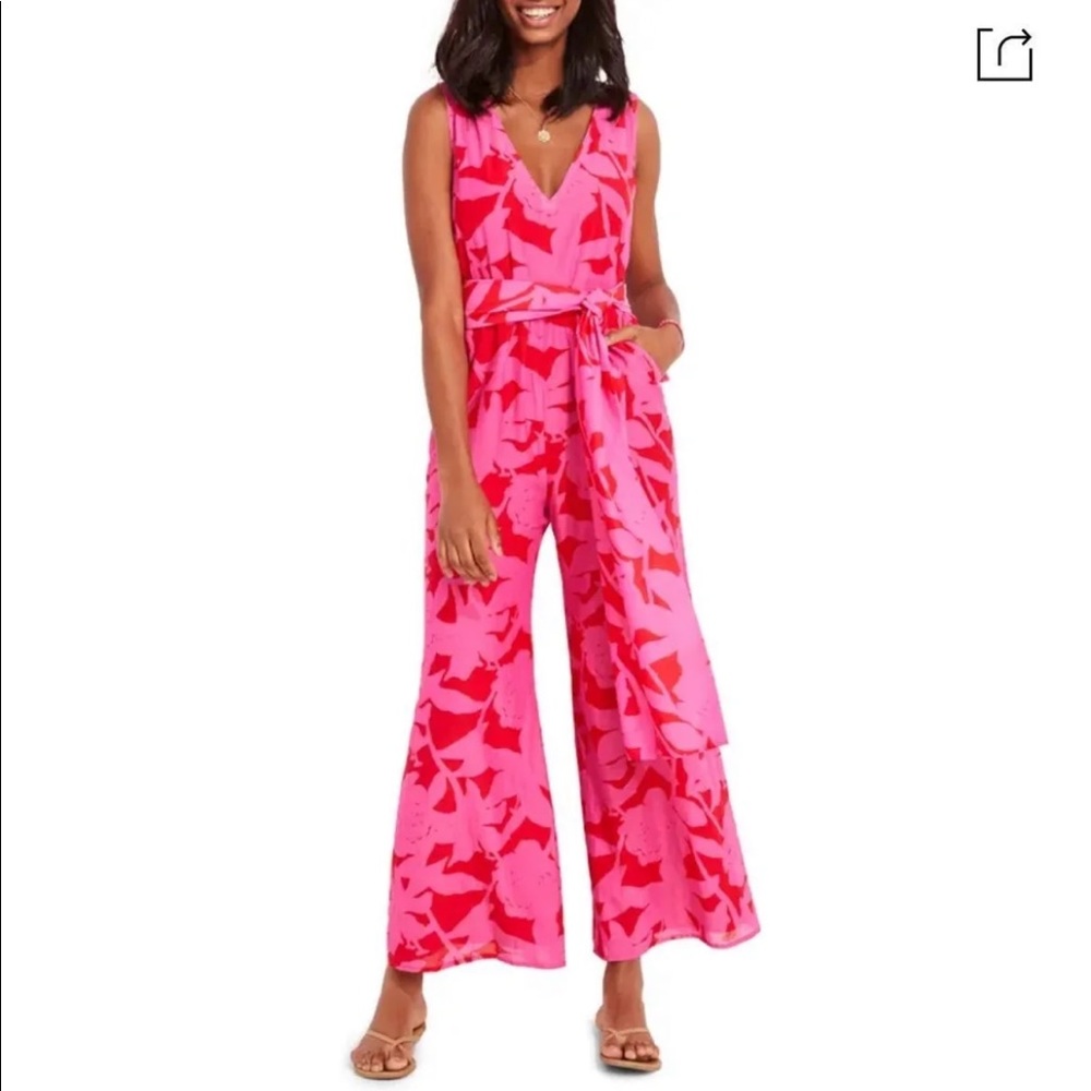 vineyard vines Tropical Floral jumpsuit